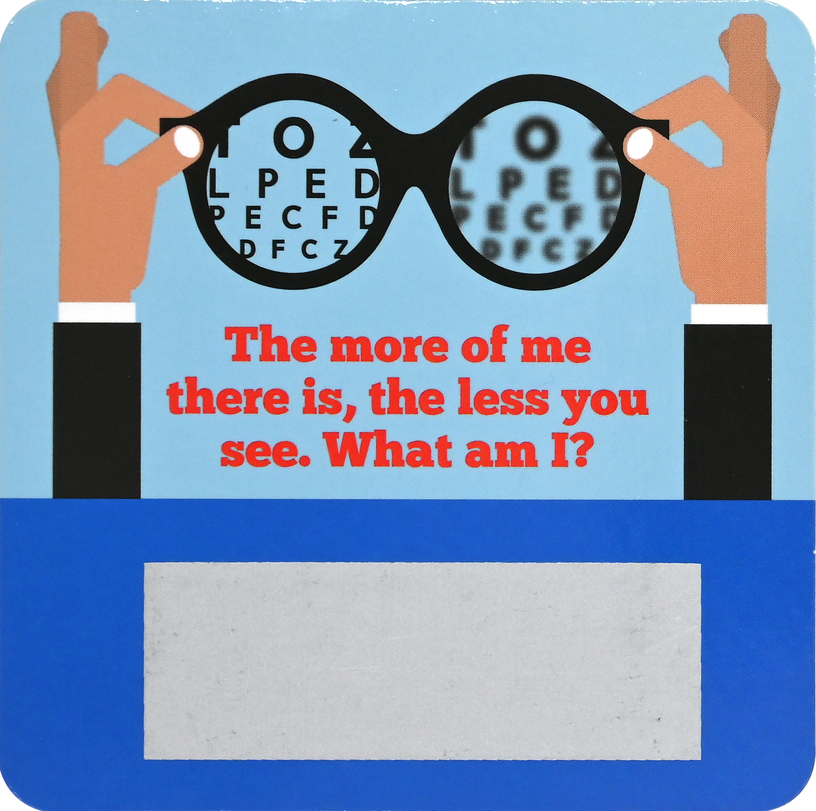 Lunch Box Riddles Scratch-Off Deck (Set of 60 cards)