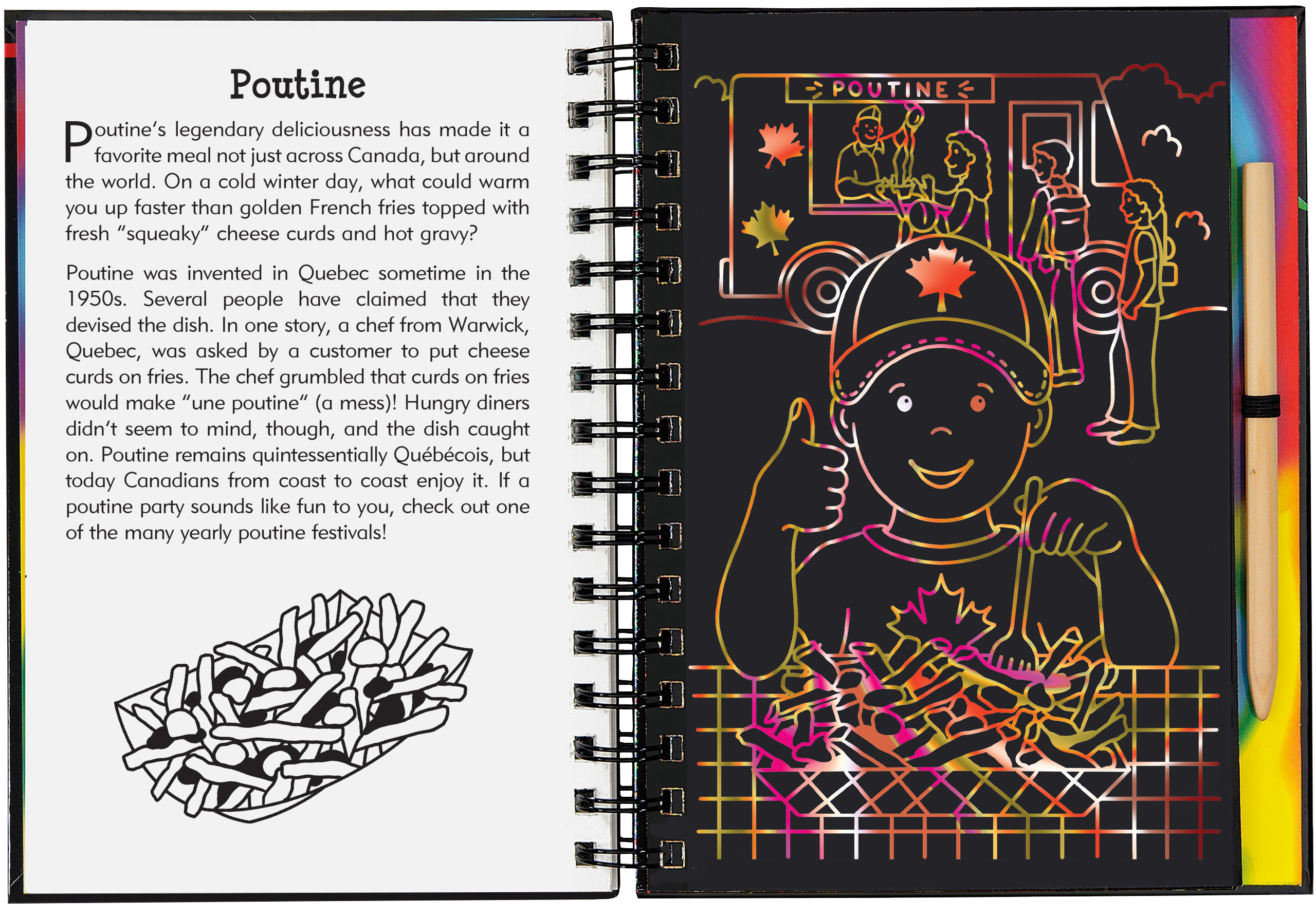 Canada Scratch and Sketch