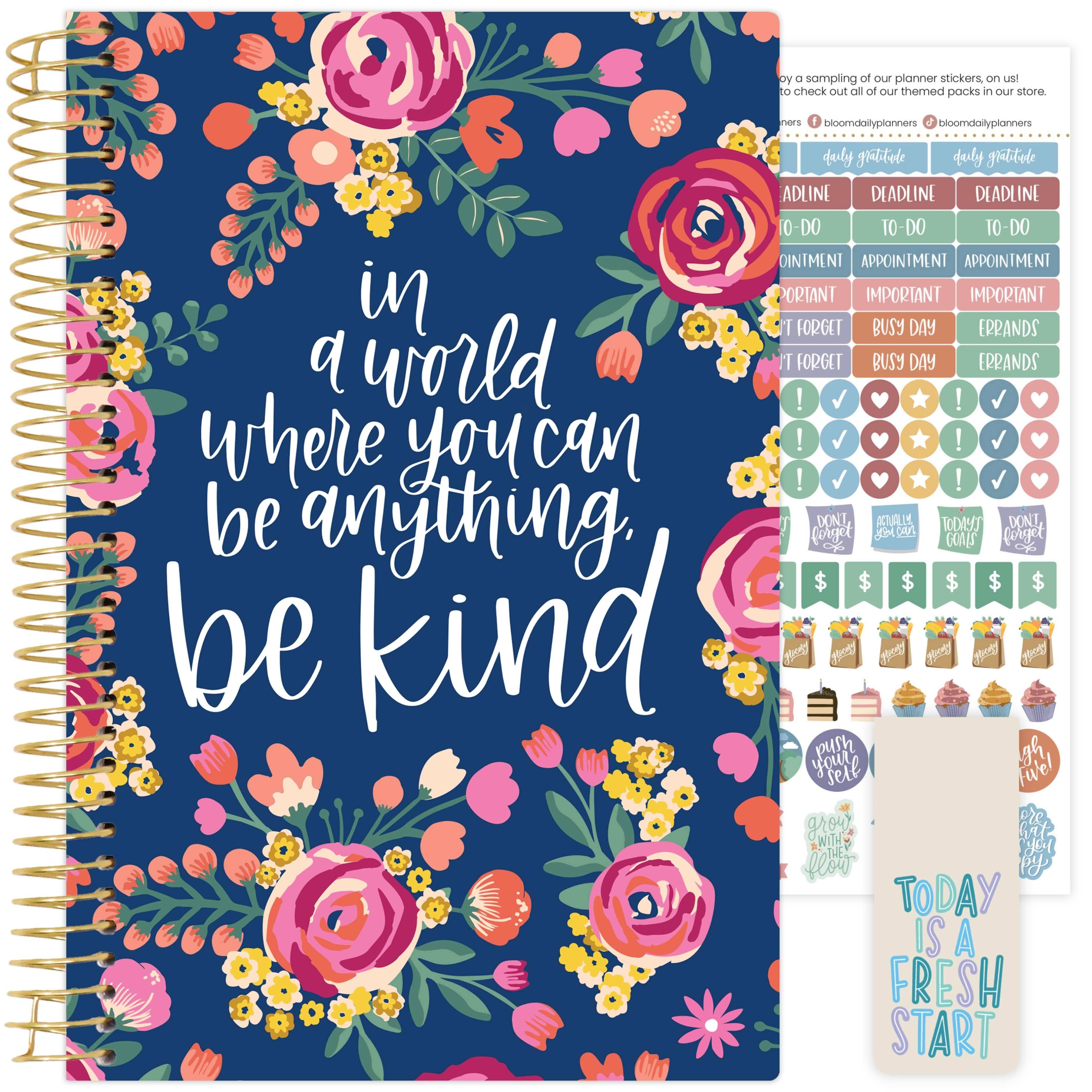 Undated Planner - 5" x 8" size