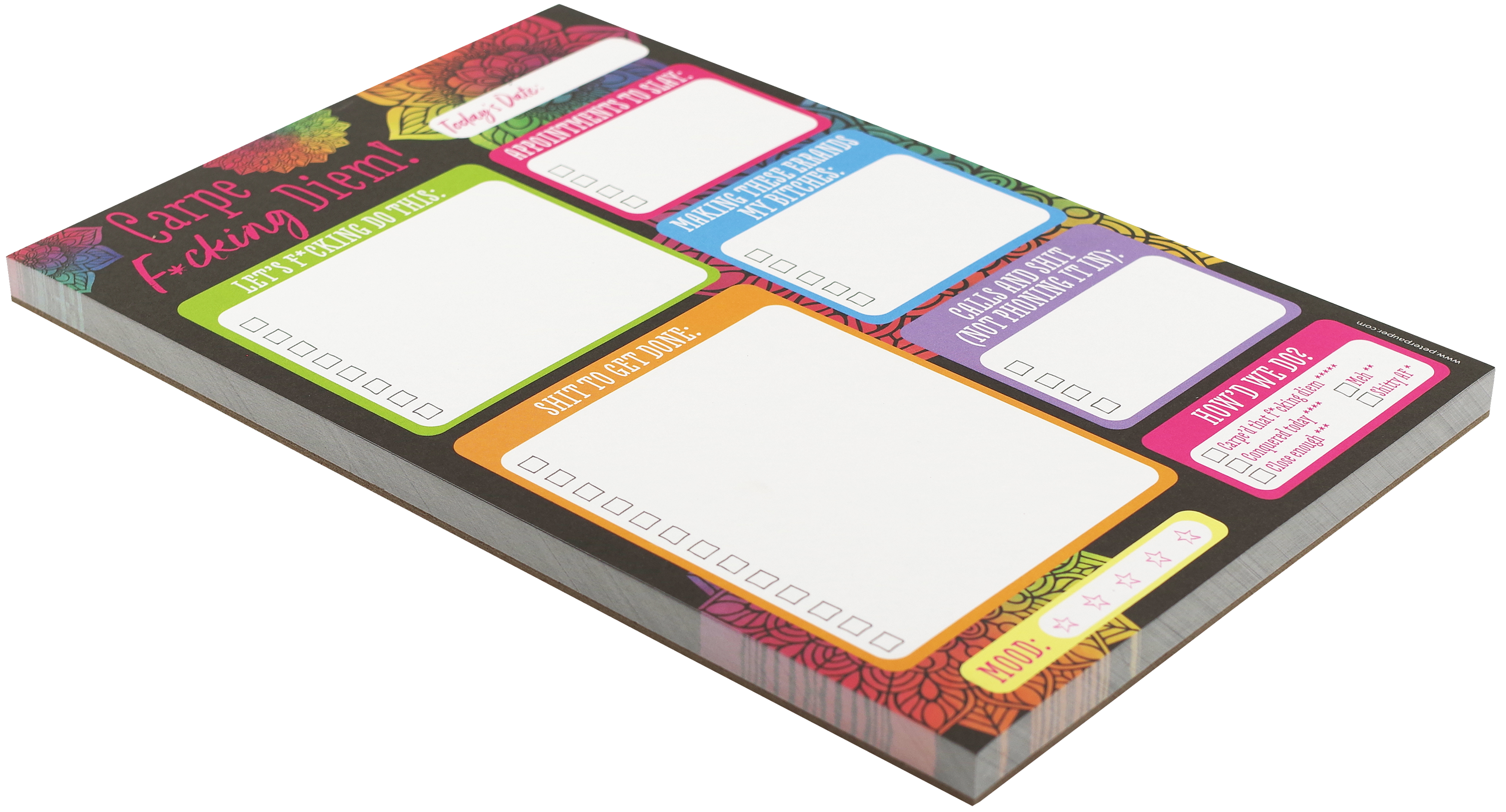 Carpe F*cking Diem! Note Pad