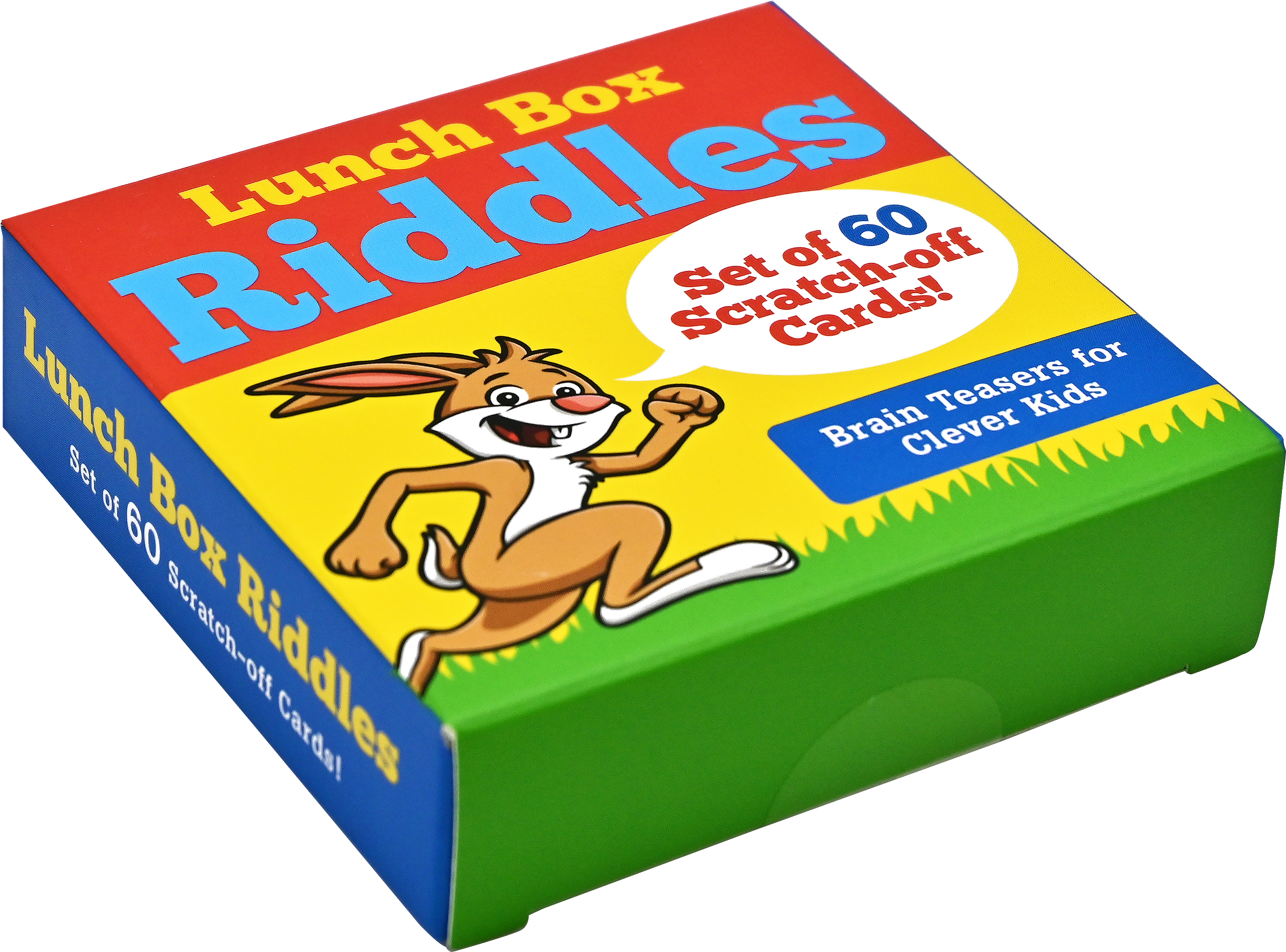 Lunch Box Riddles Scratch-Off Deck (Set of 60 cards)