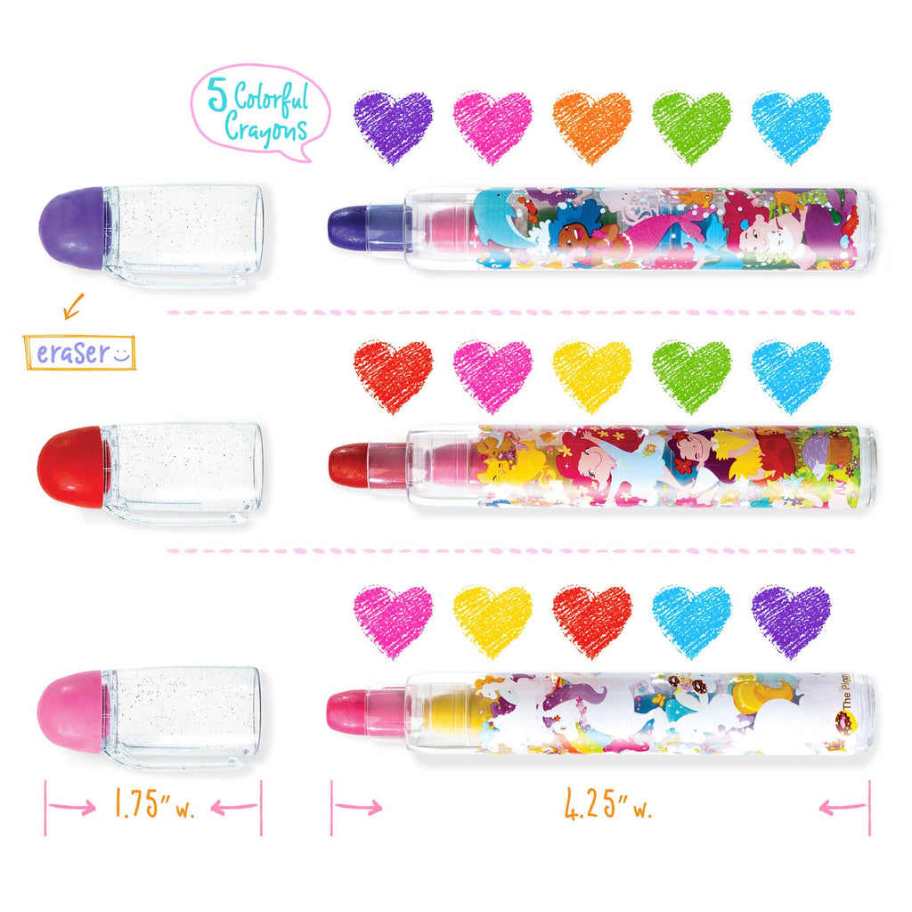 Mermaids Stocking Stuffer Coloring Gift Pack for Kids