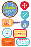 Essentials Travel Planner Stickers