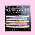 Adulthood Pen Set (gifts, pens, funny, stationery)