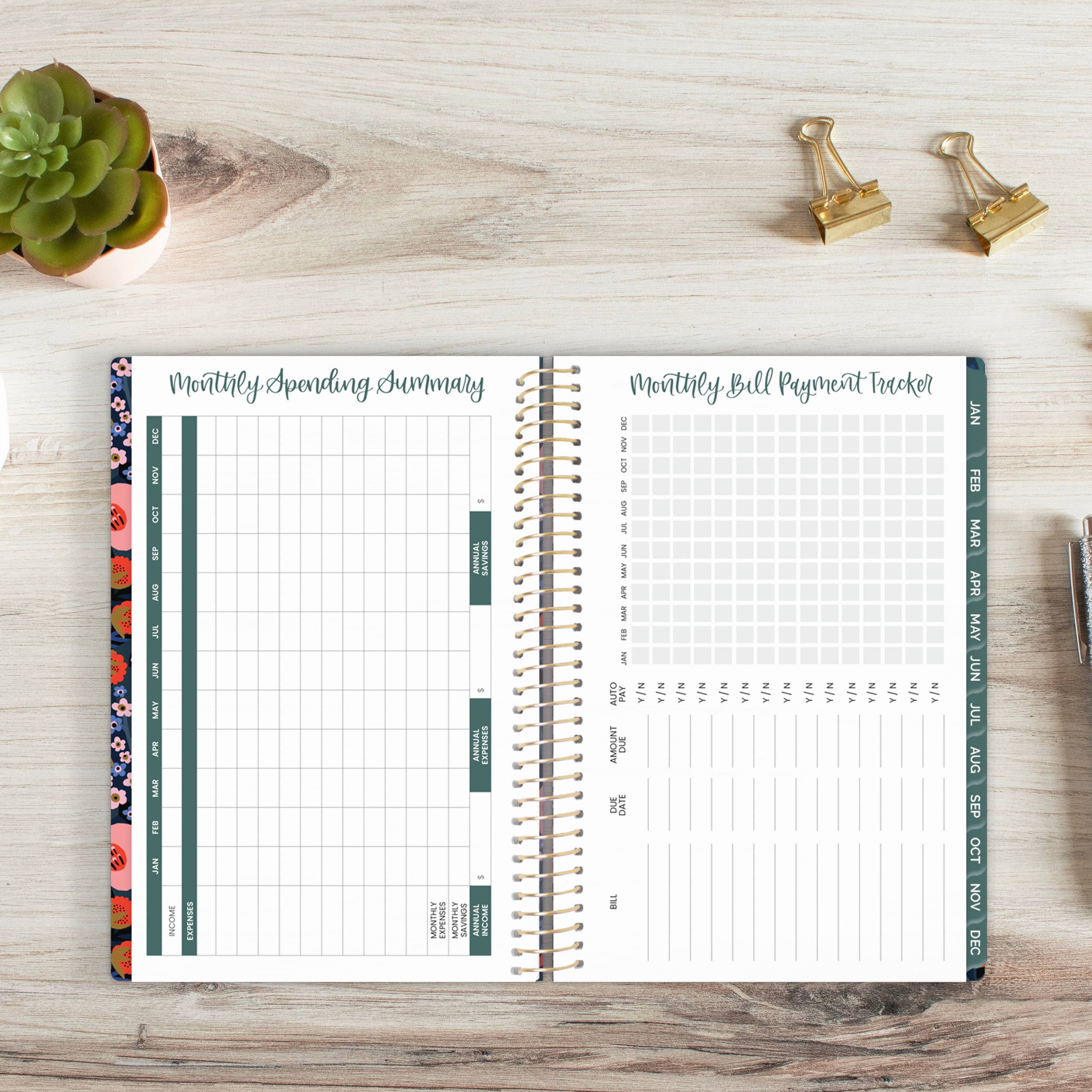 Undated Soft Cover Planners