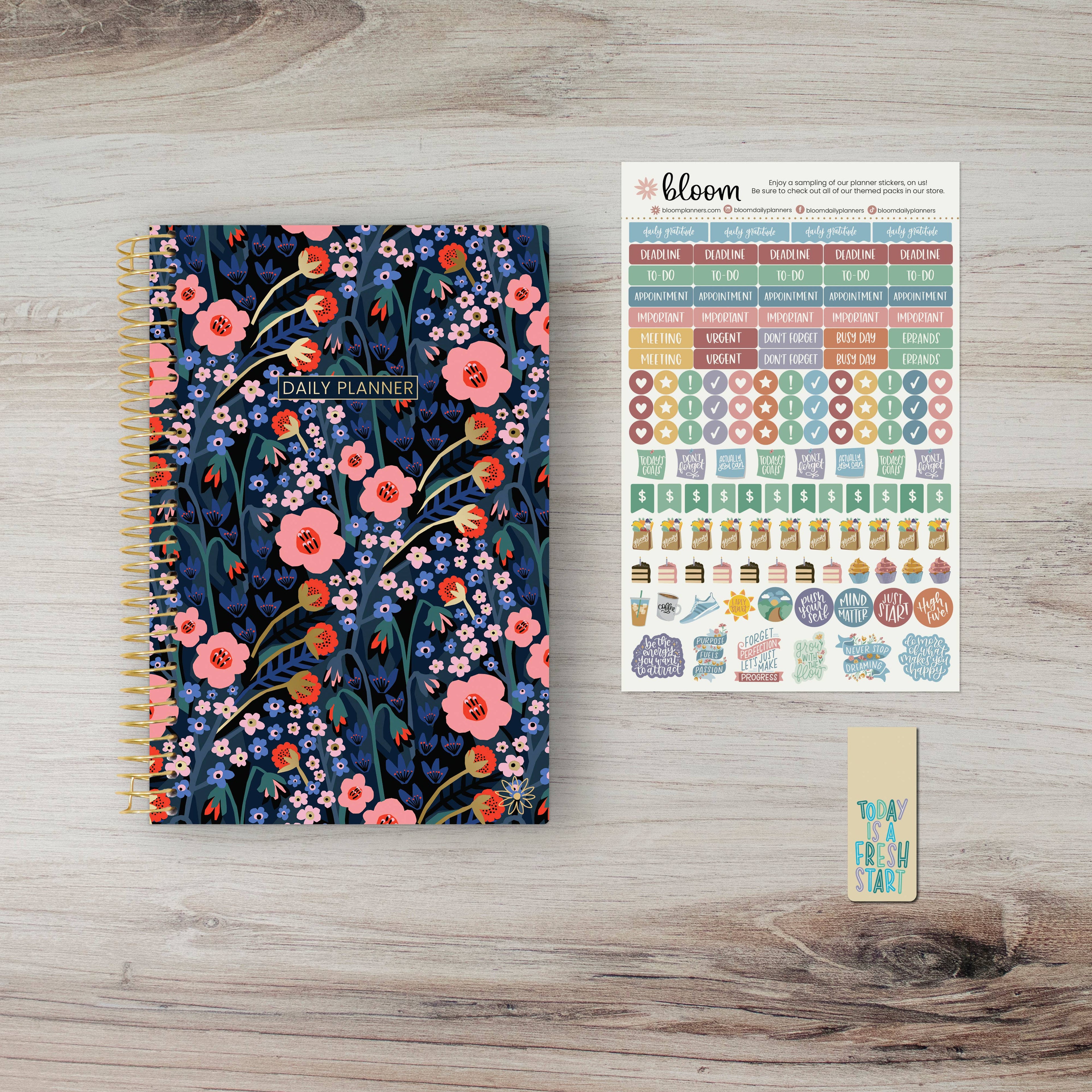 Undated Planner - 5" x 8" size