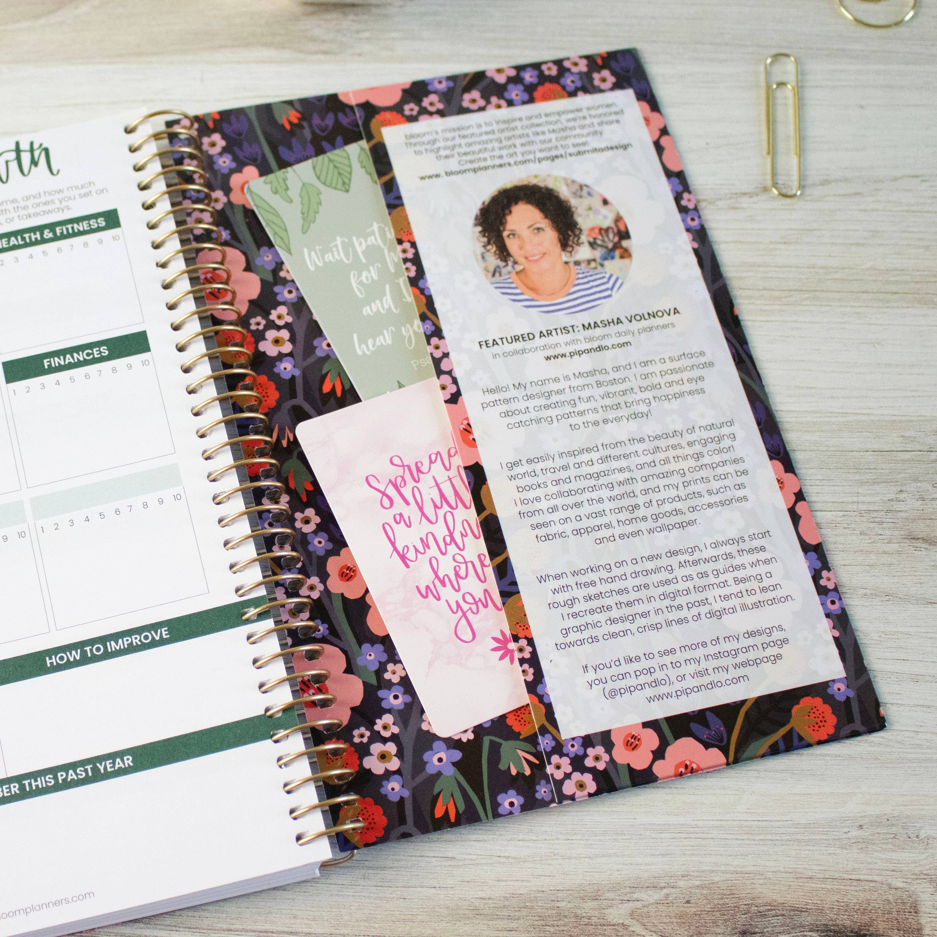 Undated Planner - 5" x 8" size