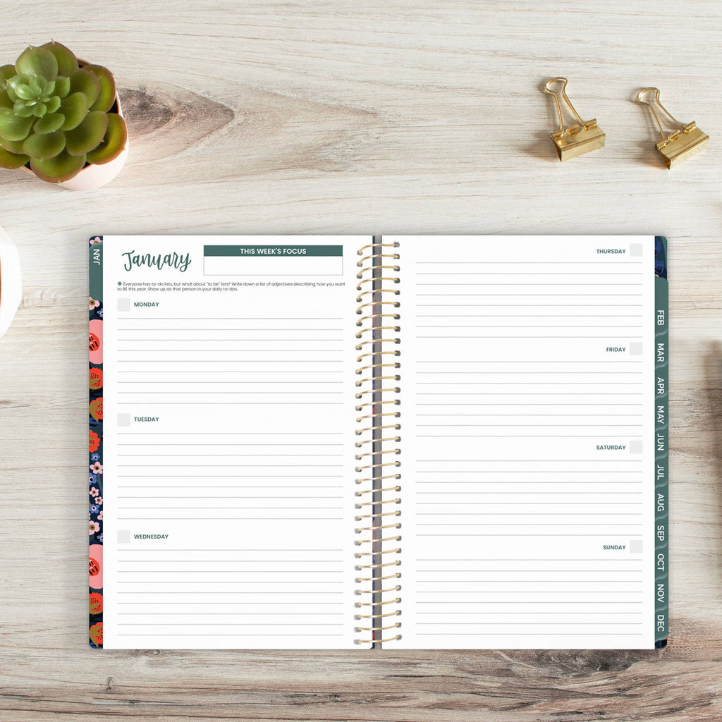 Undated Soft Cover Planners