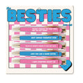 Besties Pen Set (funny, gifts, pens, friends, spring)