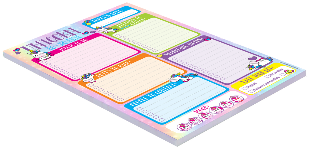 Unicorn Note Pad