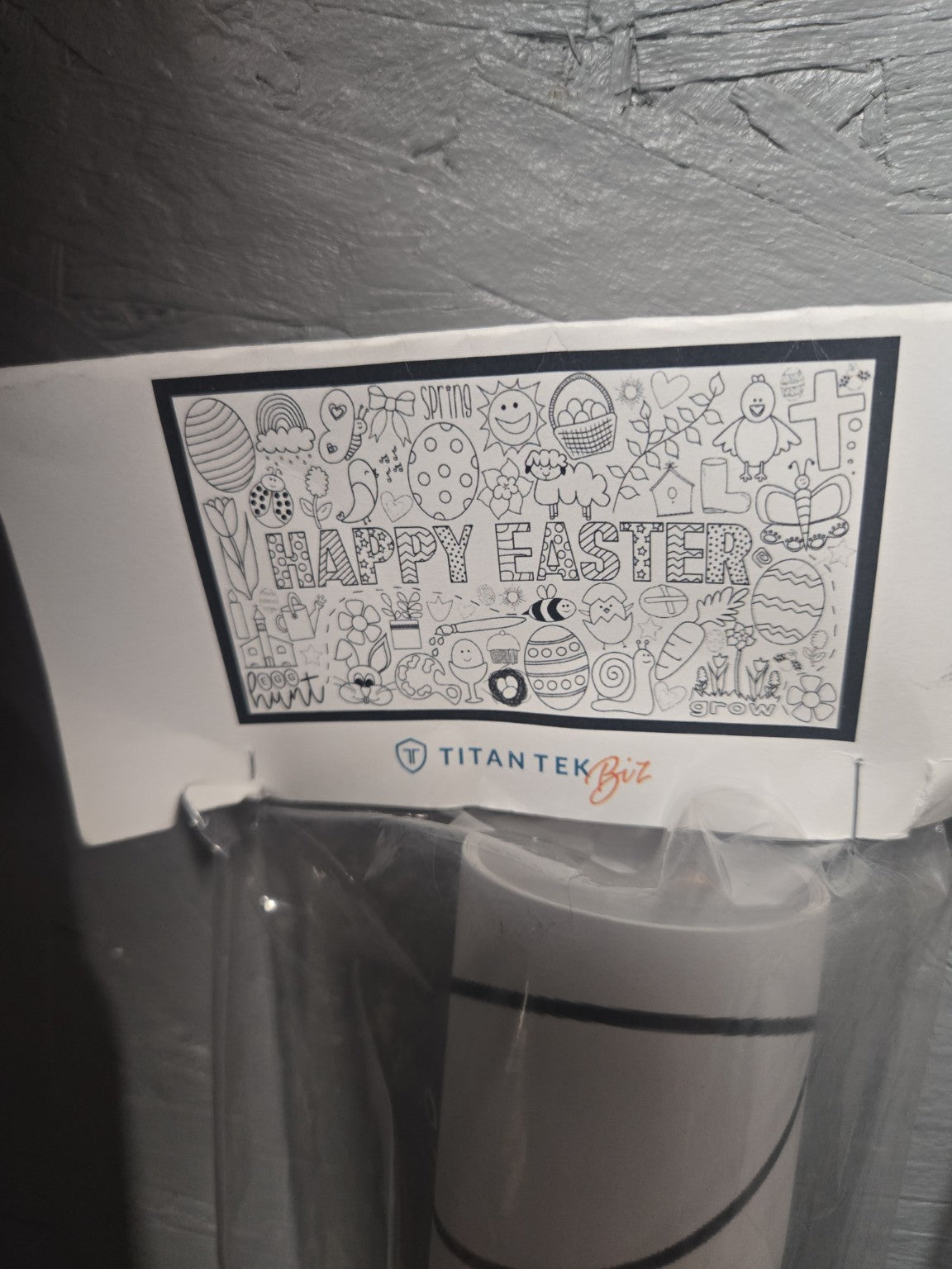 Giant Coloring Scroll Poster (36” x 72”) + Premium Colored Pencils