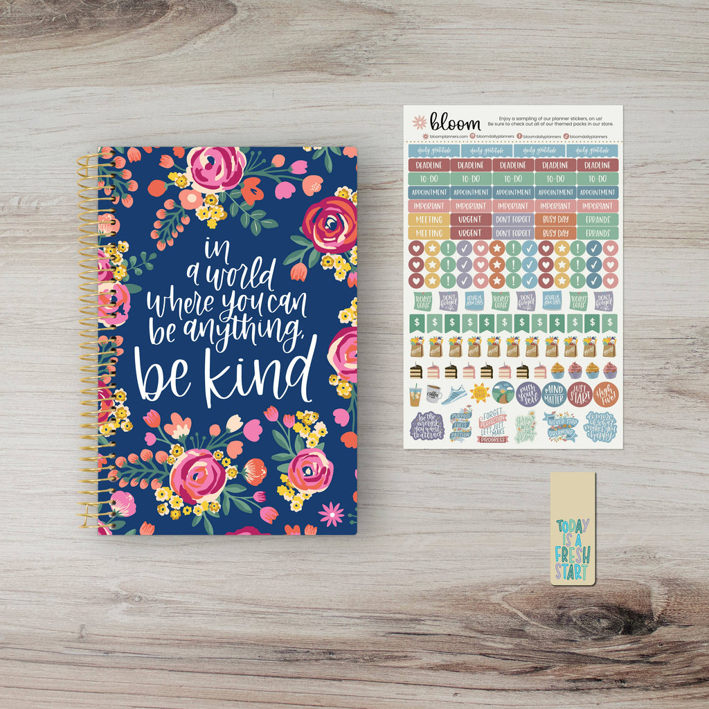 Undated Planner - 5" x 8" size