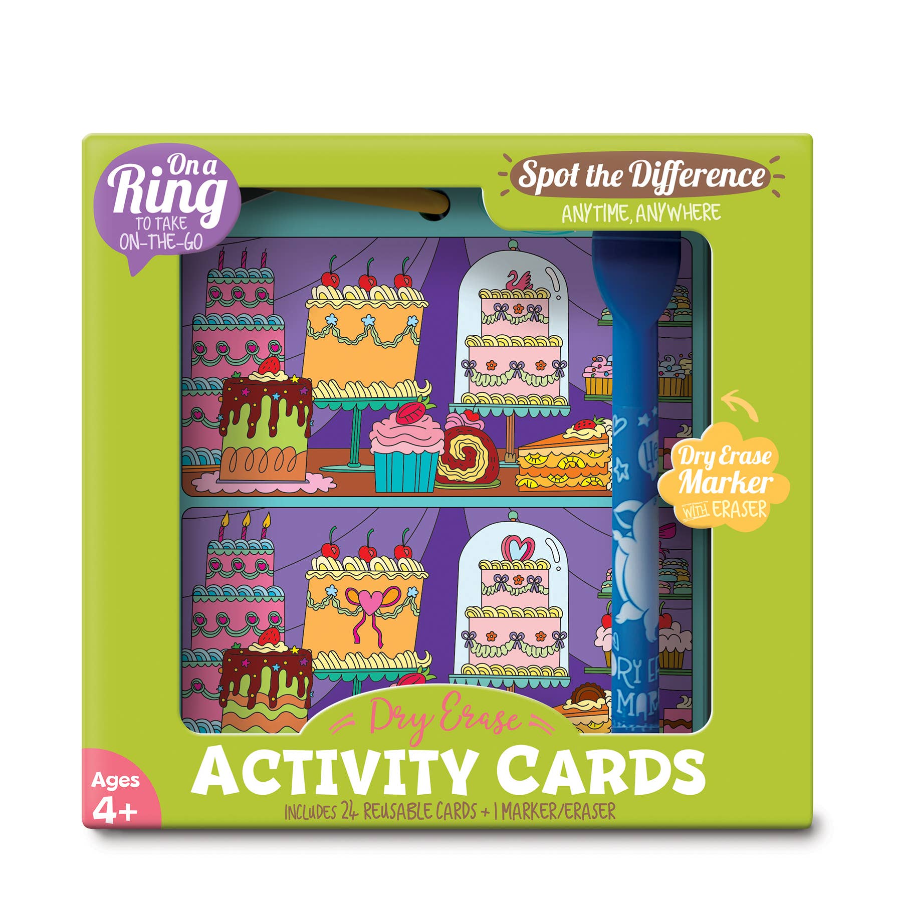 Dry Erase Activity Cards | Spot the Difference | Kids Travel