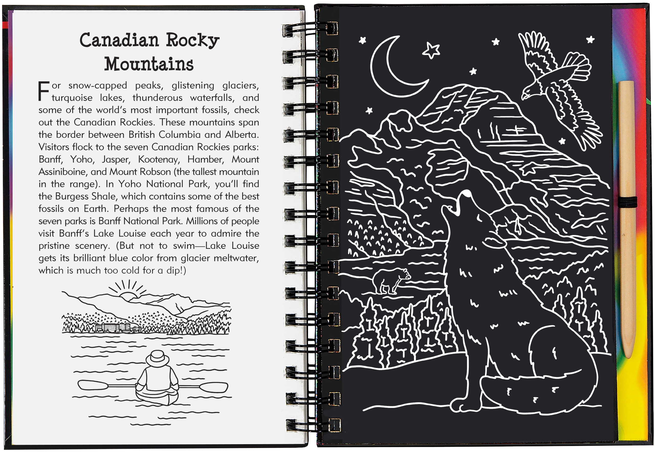 Canada Scratch and Sketch