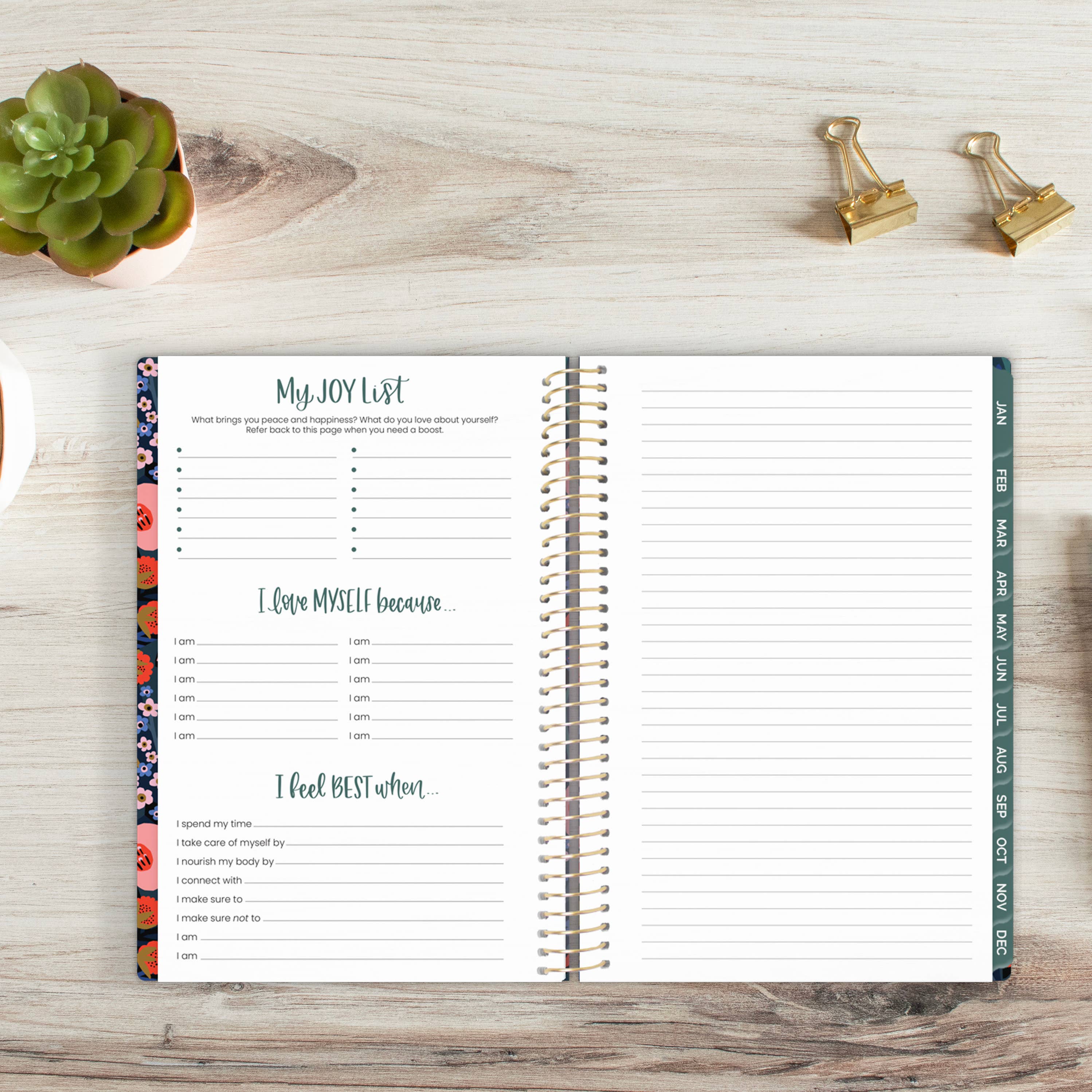 Undated Soft Cover Planners