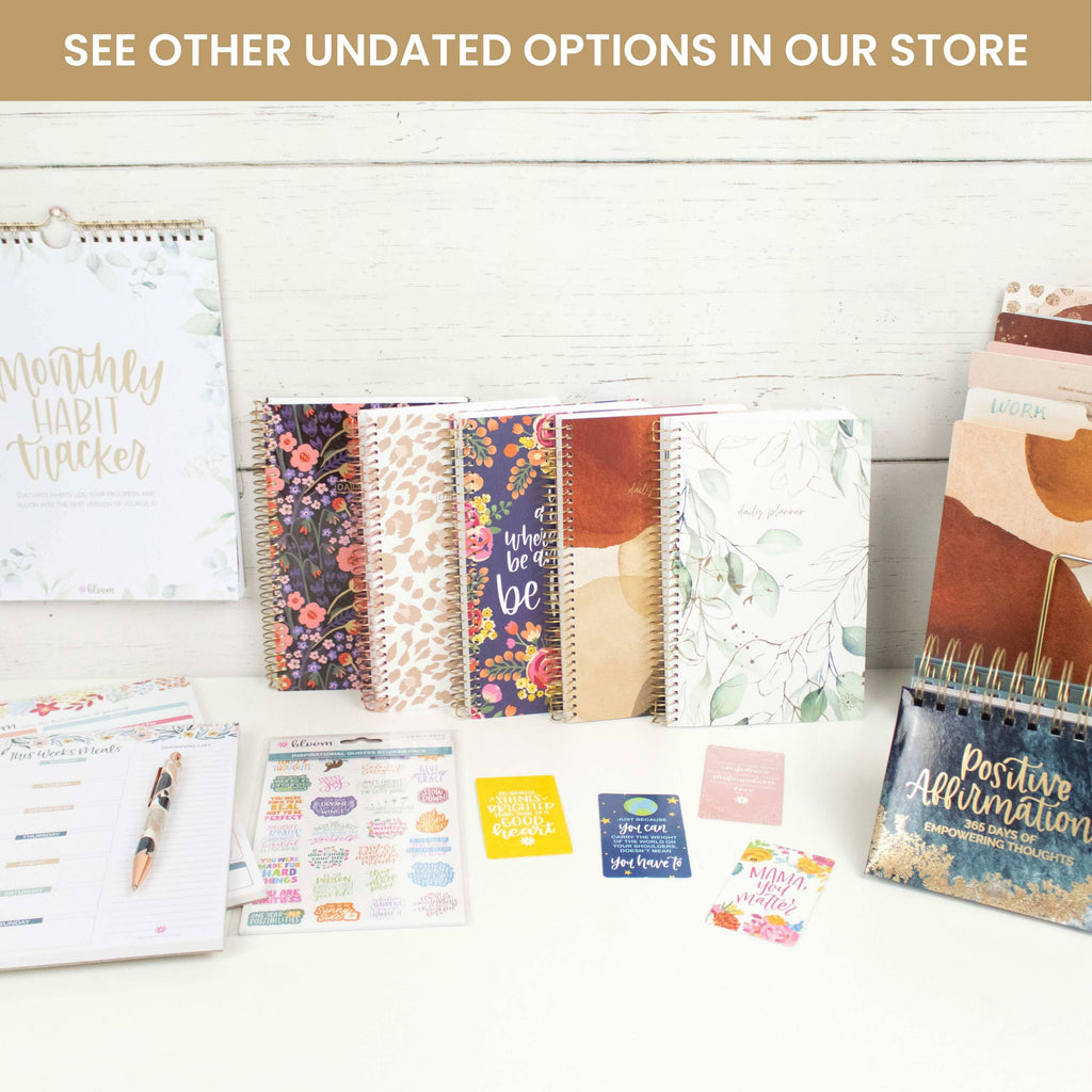 Undated Soft Cover Planners