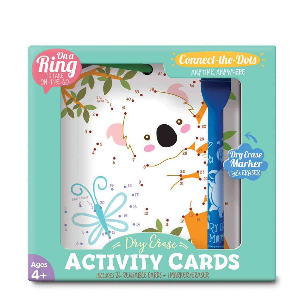 Dry Erase Activity Cards | Connect-the-Dots | Kids Travel